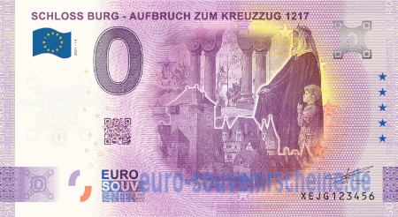 XEJG-2021-14 SCHLOSS BURG - AUFBRUCH ZUM KREUZZUG 1217 