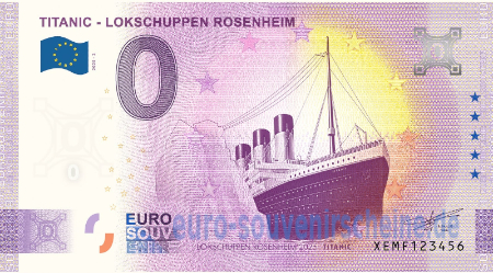 XEMF-2025-2 TITANIC - LOKSCHUPPEN ROSENHEIM 