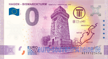 XETF-2022-13 HAGEN - BISMARCKTURM HÖHE 24m - EINWEIHUNG 1901