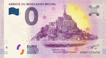 UEBF-2017-3 ABBAYE DU MONT-SAINT-MICHEL CENTRE DES MONUMENTS NATIONAUX