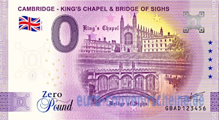 GBAD-2023-3 CAMBRIDGE - KING'S CHAPEL AND BRIDGE OF SIGHS 