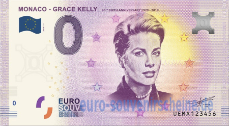 UEMA-2018-1 MONACO - GRACE KELLY 90th BIRTH ANNIVERSARY 1929 - 2019