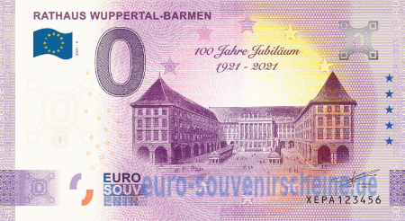 XEPA-2021-4 RATHAUS WUPPERTAL-BARMEN 